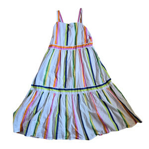 Janie & Jack Striped Tiered Dress